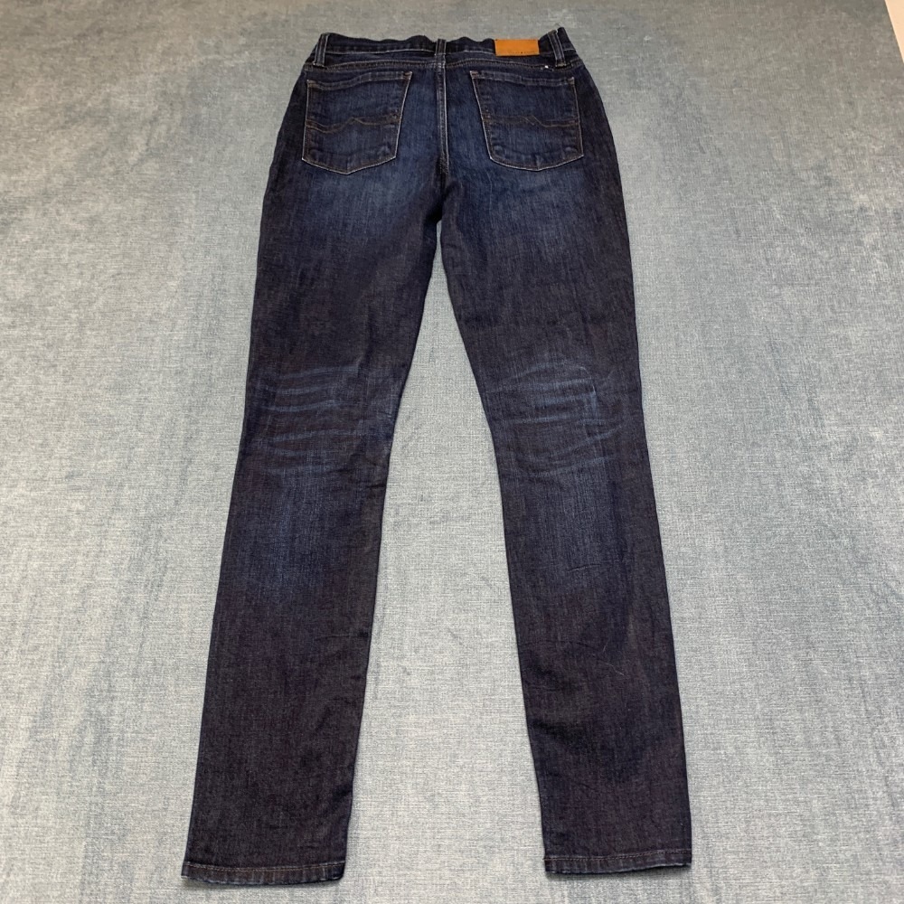 Lucky Brand Brooke Skinny Jeans Womens 4/27 Blue Denim Everyday Wear Comfort